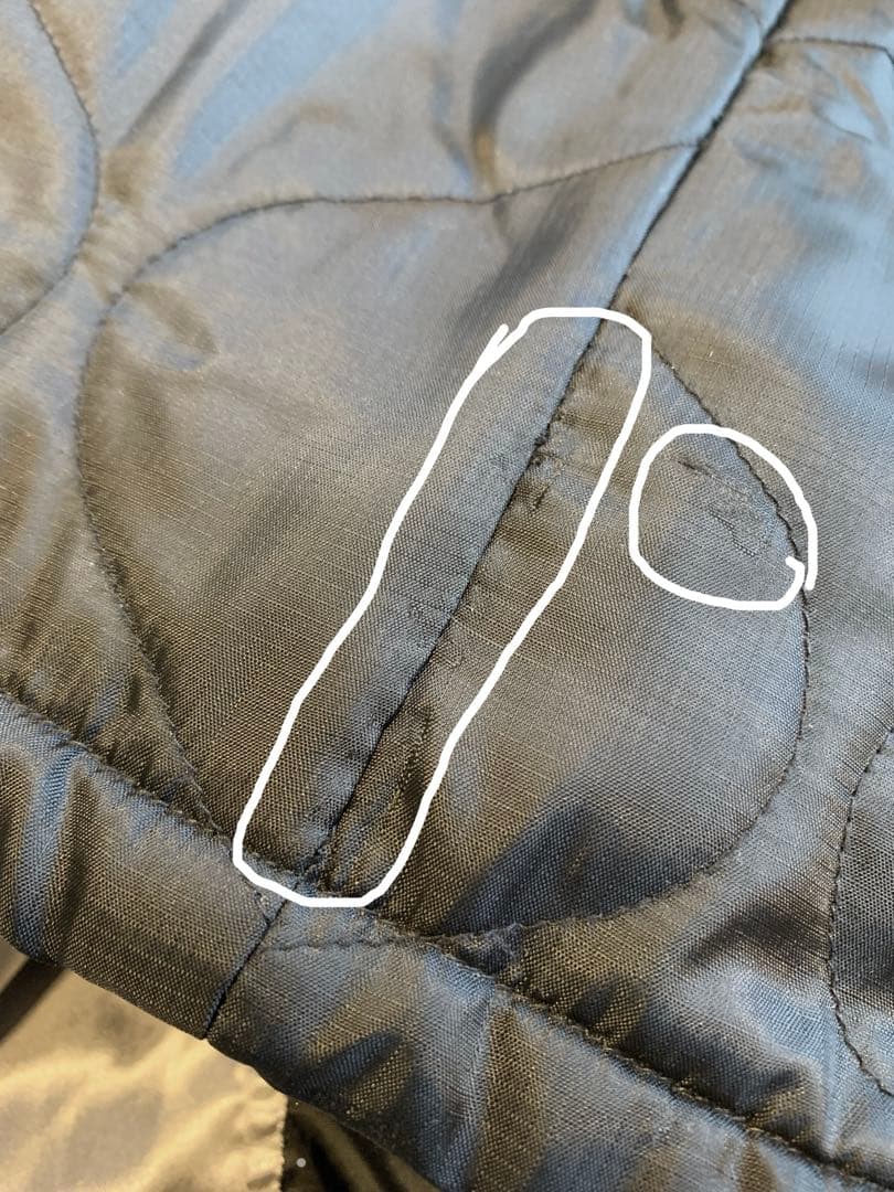 アルファ ジャケット スカジャン　キルティング　刺繍　龍　福 黒 M