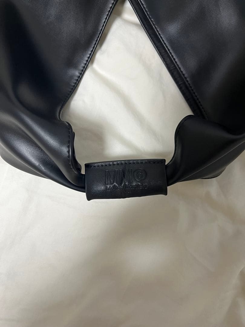 mm6 レザートートバッグ