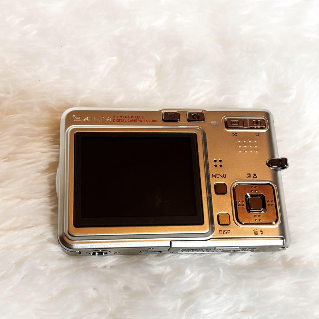 動作良好 CASIO EXILIM EX-S100 完動品 オールドコンデジ