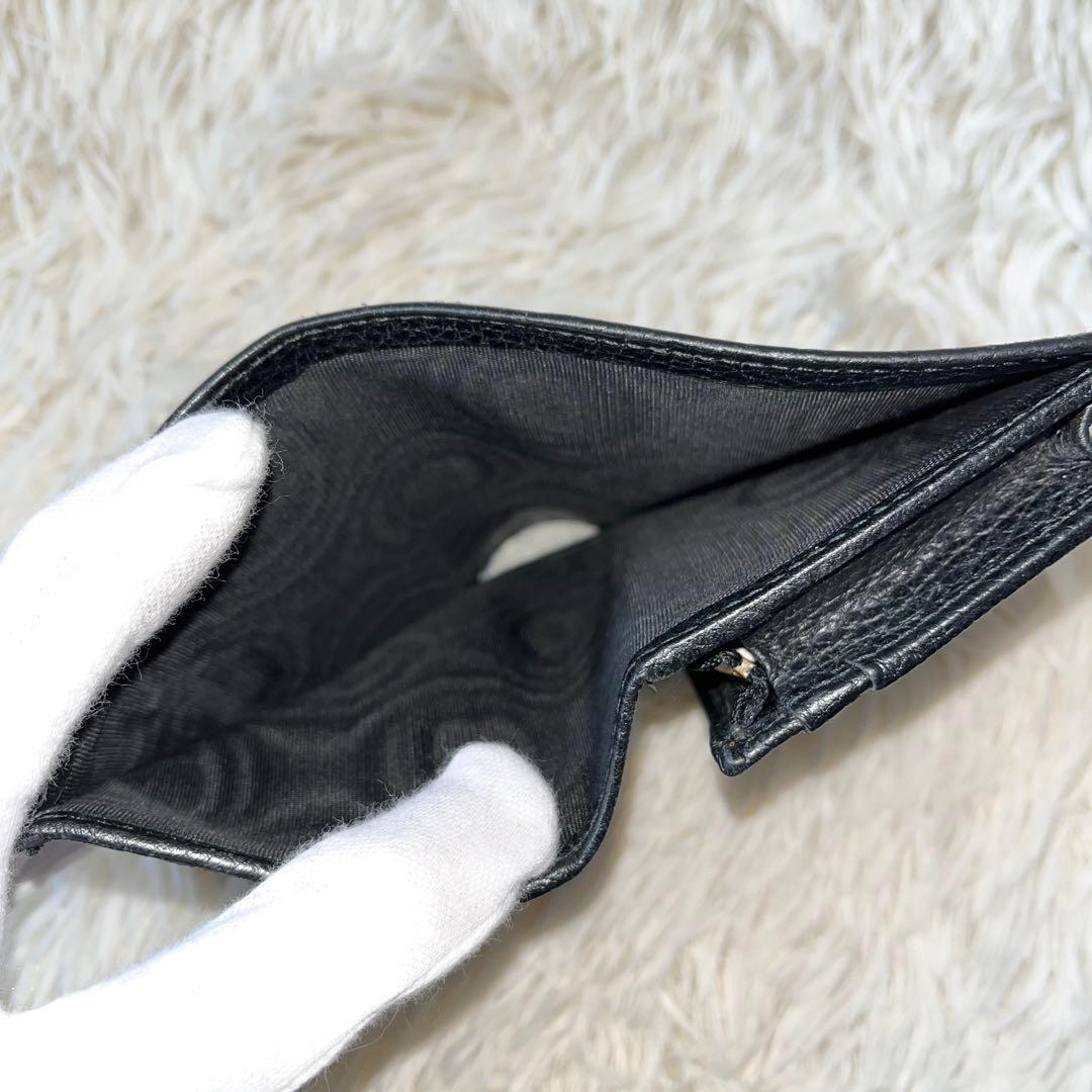 ⭐️極美品⭐️　GUCCI　GGマーモント　カードケース　ミニ財布　ブラック