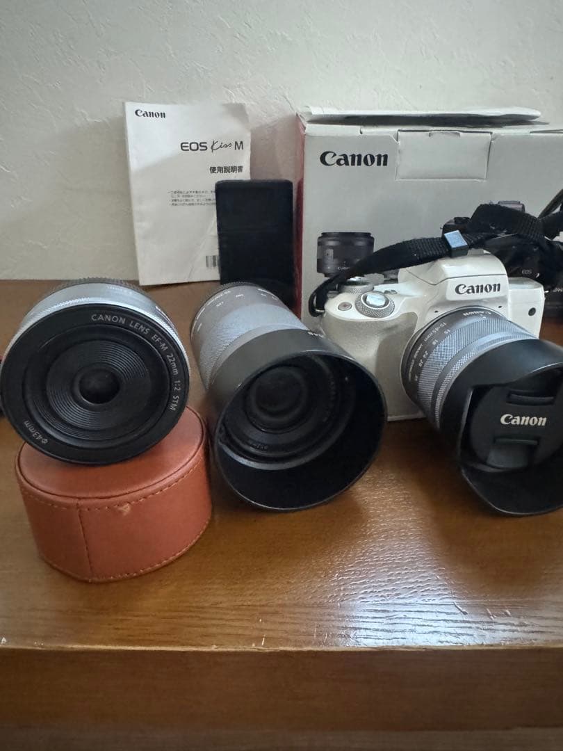 Canon EOS Kiss M ダブルレンズキット➕ EF-M55-200mm