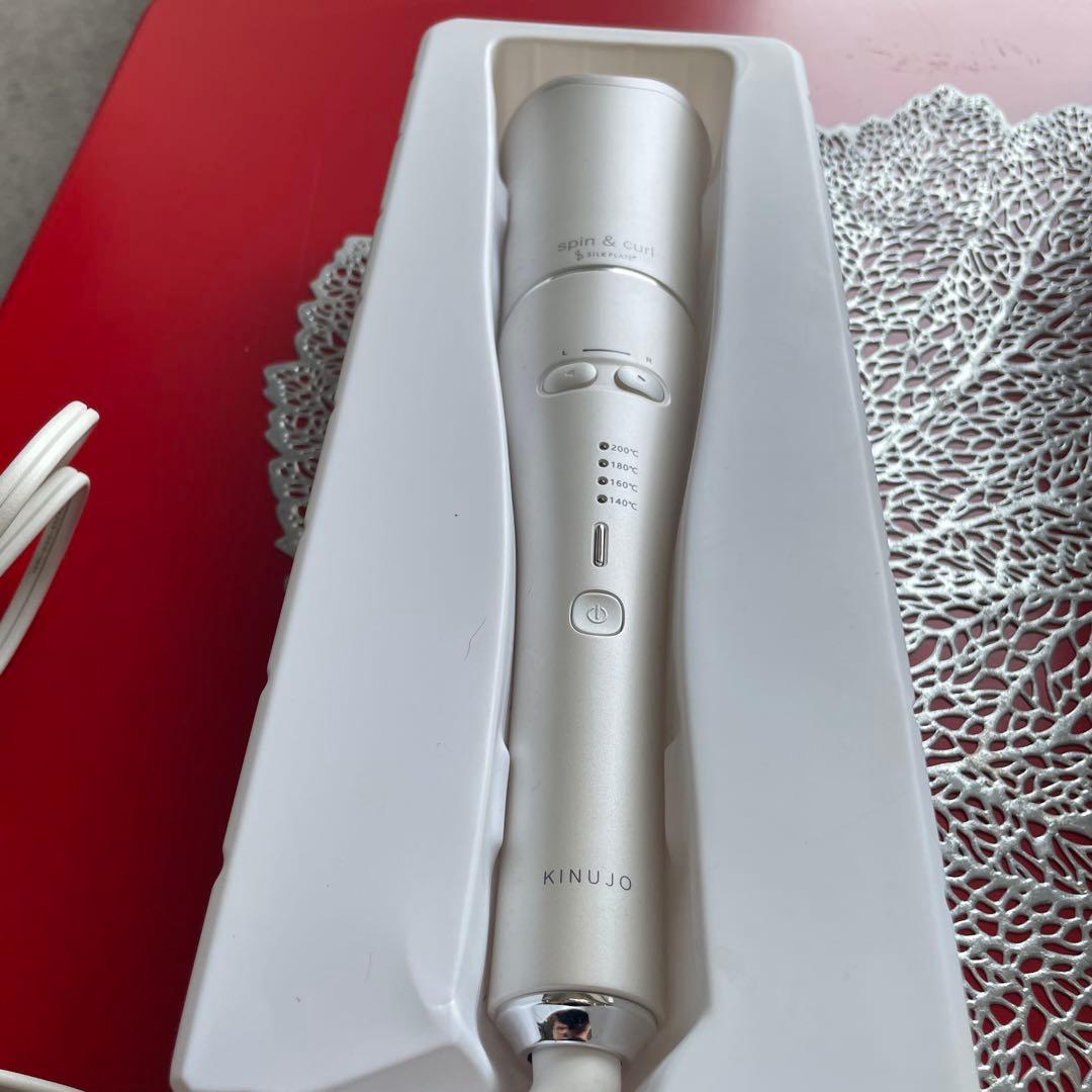 KINUJO キヌジョ　spain&curl ヘアアイロン