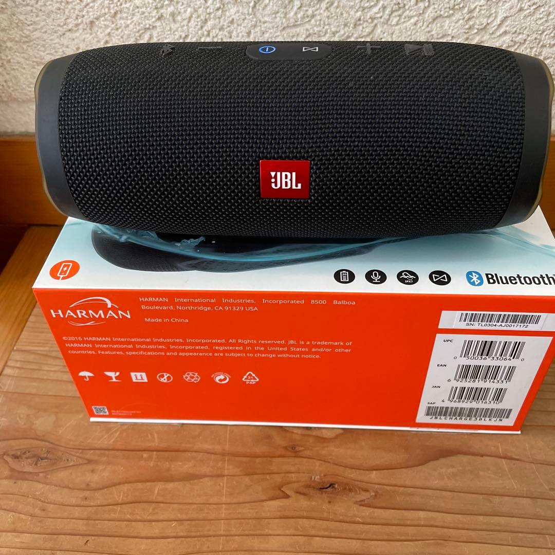 JBL CHARGE3 Bluetoothスピーカー シリコンカバー付き