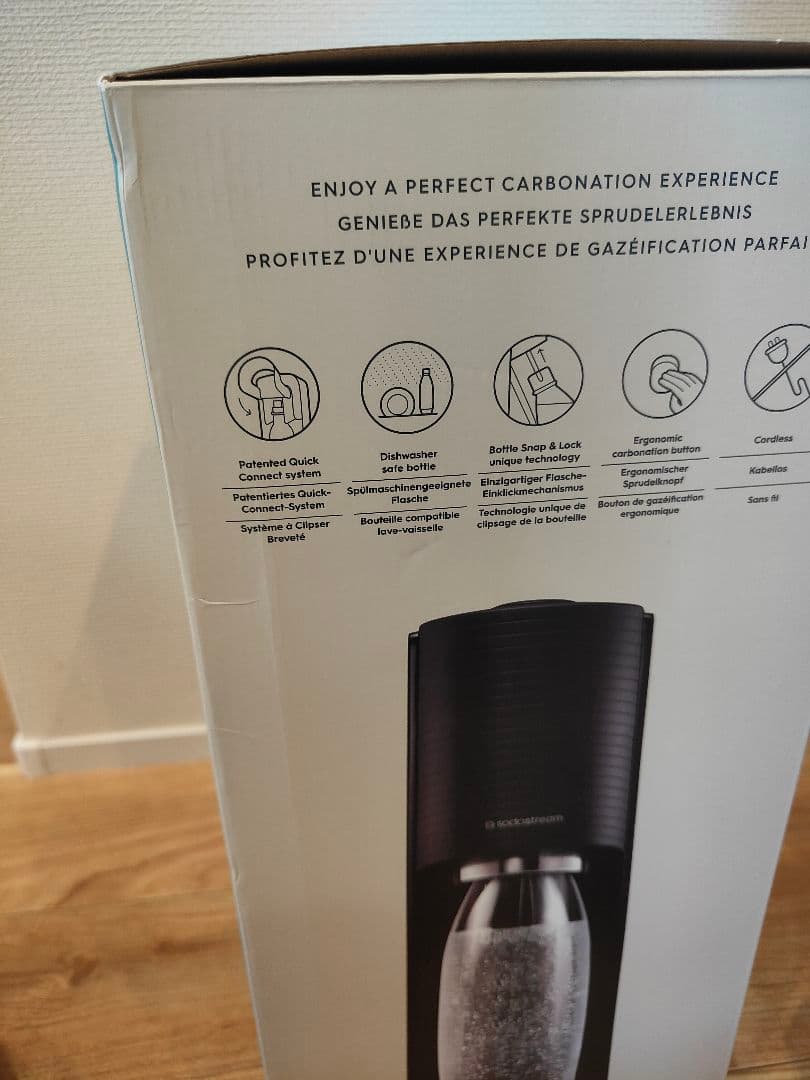 g*i様 【新品】sodastream TERRA 炭酸水メーカー(ガスシリンダ