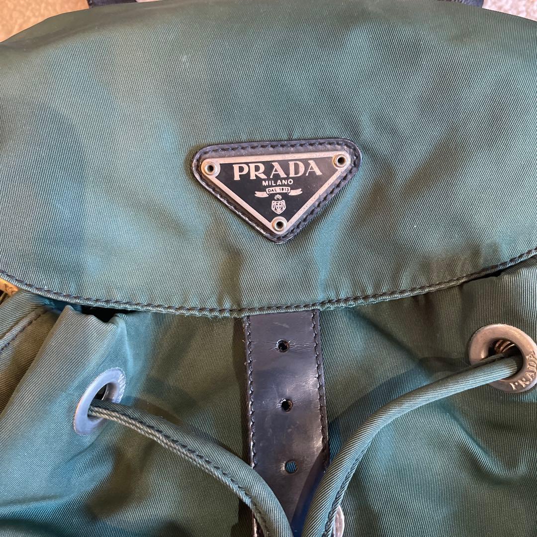 PRADA グリーン バックパック