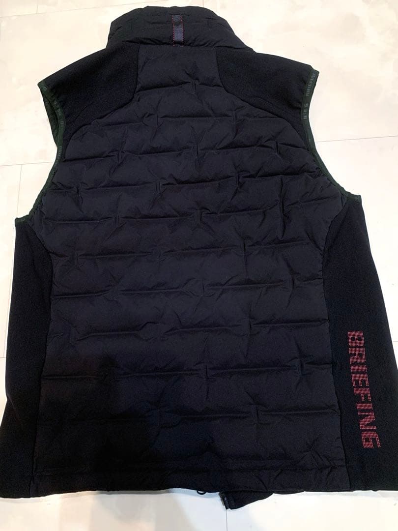 良品　ブリーフィング　briefing ダウンベスト　M