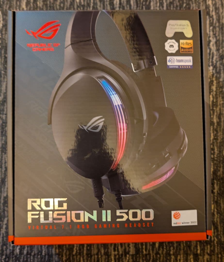 ROG FUSION II 500 ゲーミングヘッドセット