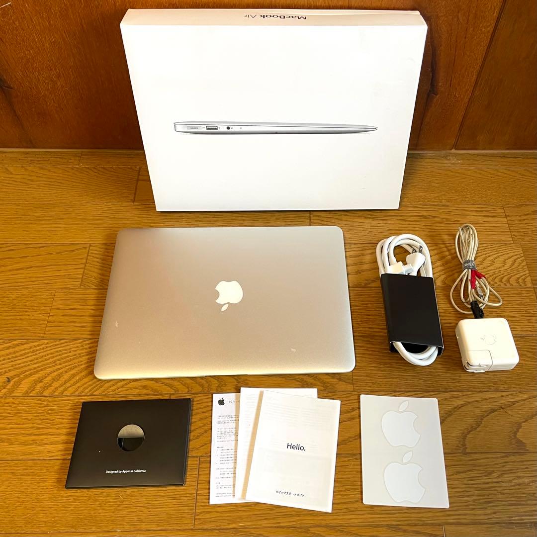 【箱付き】MacBook Air 2012 13インチ【付属品全てあり】