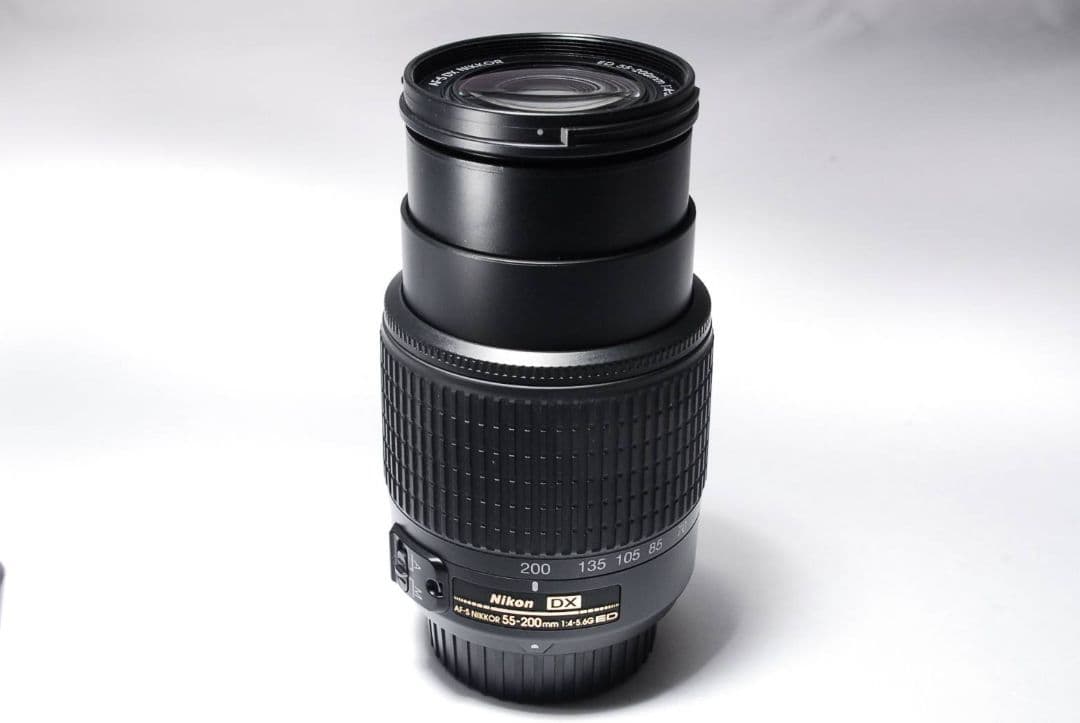 ♥Nikon AF-S 55-200mm ED♥ 極美品 望遠レンズ 手ブレ補正