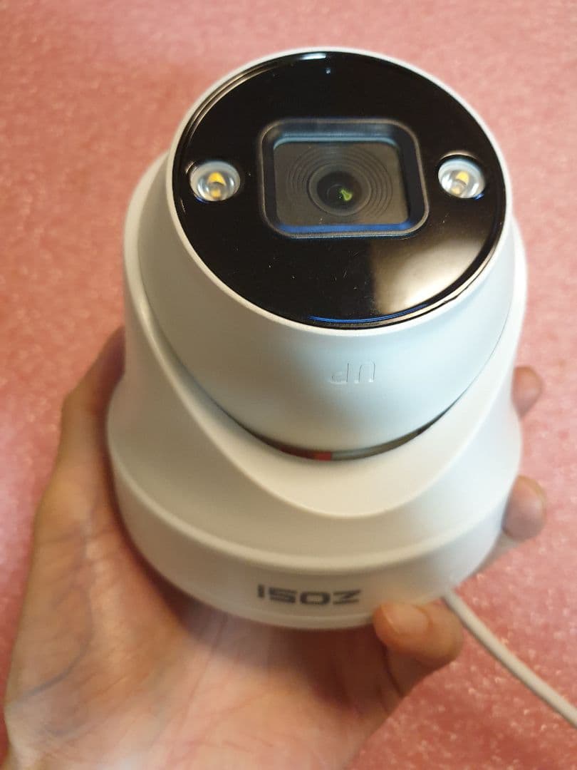 zosi 4K60p 800万画素POE ライブ配信 OBS配信 shinobi