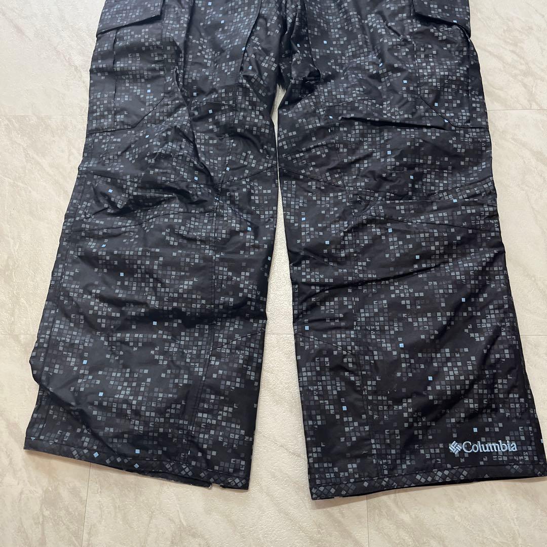美品 Columbia スキー スノボ ウェア 上下セット　マルチカラー 黒