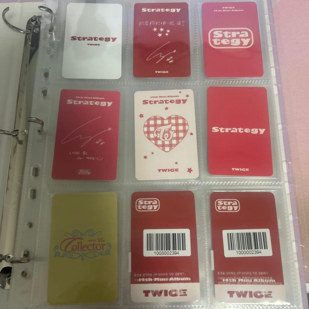 TWICEバラ売り 店舗特典 トレカ Strategy等