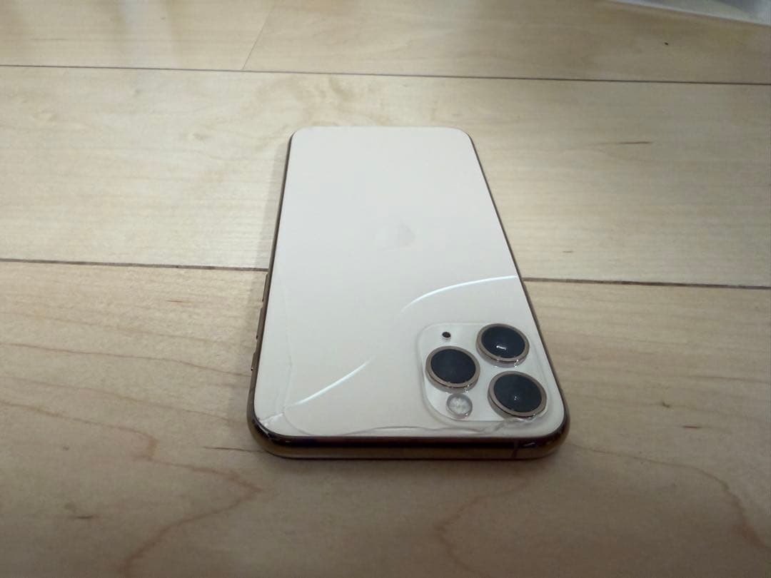 iPhone11pro 64GB ゴールド SIMフリー バッテリー 95%