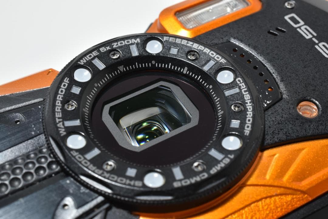 【美品】RICOH WG-50 オレンジ　動作確認済