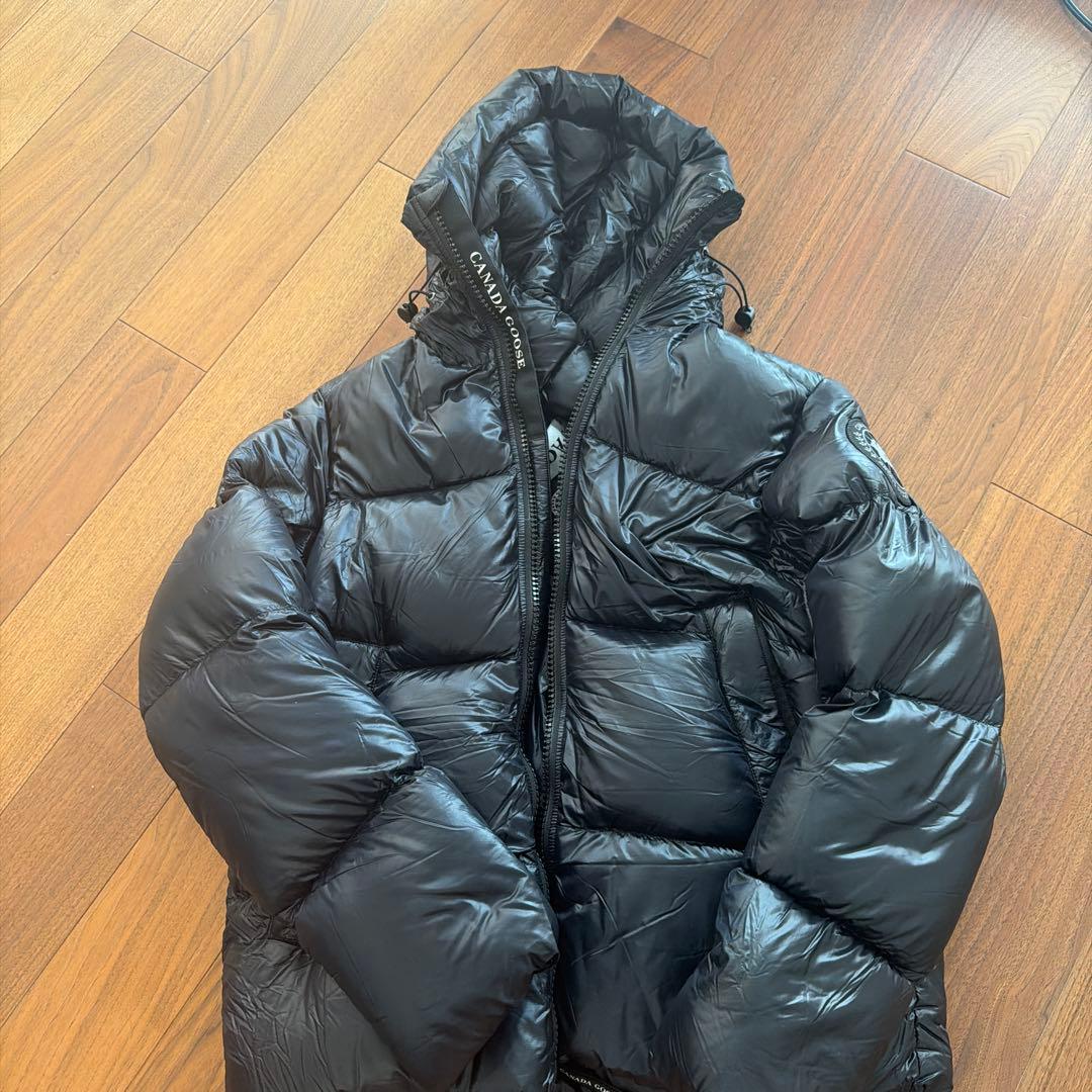 カナダグースダウンジャケット/クロフトンバッファー、ブラックレーベルダウン