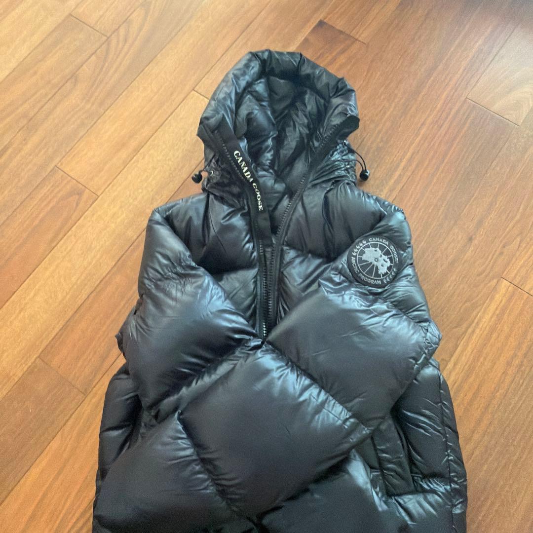 カナダグースダウンジャケット/クロフトンバッファー、ブラックレーベルダウン