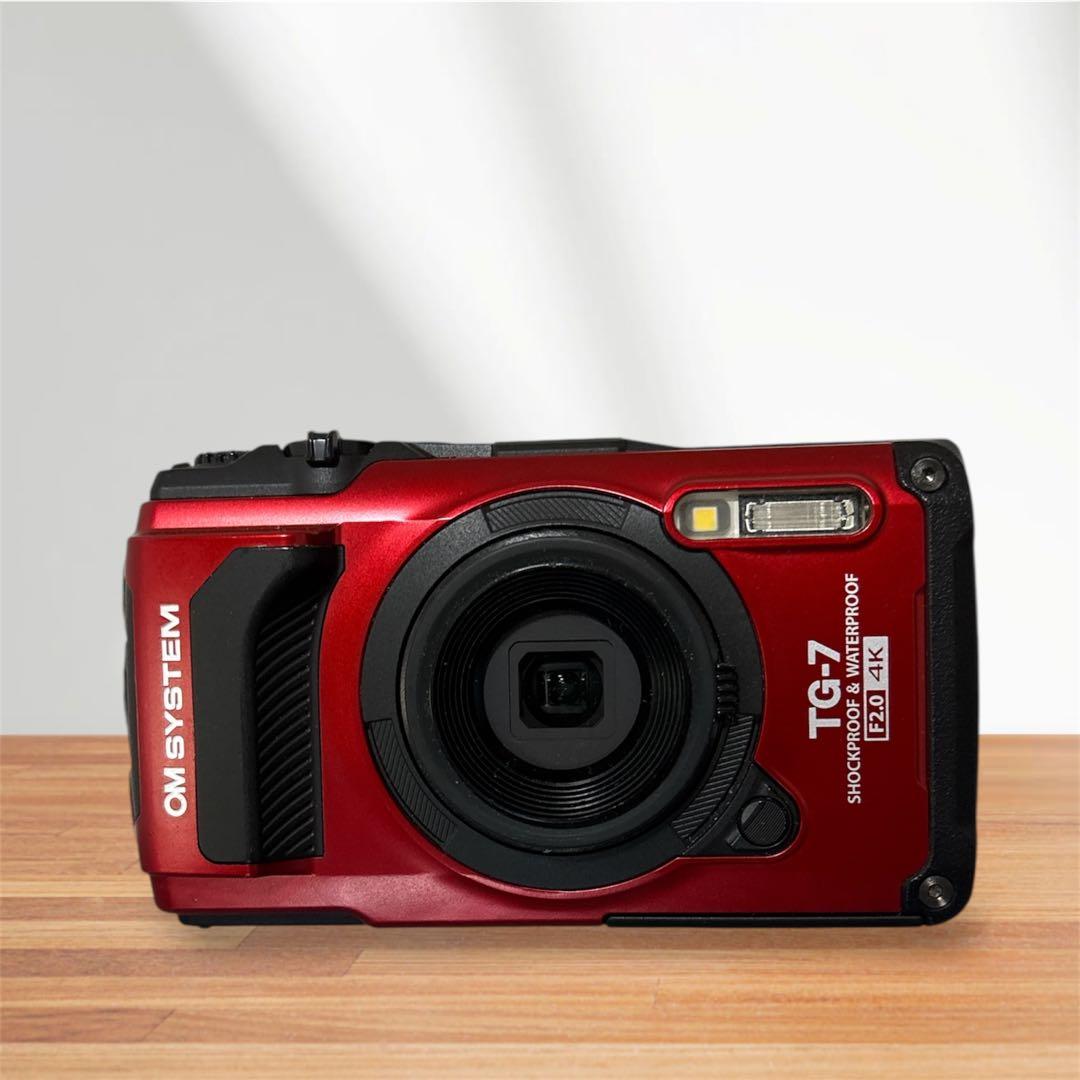 OM SYSTEM TG-7 デジタルカメラ 予備バッテリー2個付