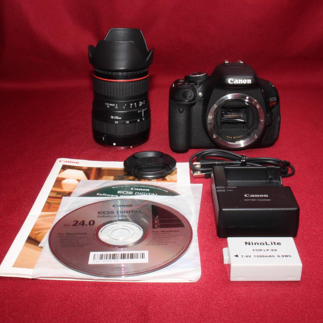 ❤️スマホに転送セット付き❤️Canon EOS kiss X5 望遠レンズ❤️