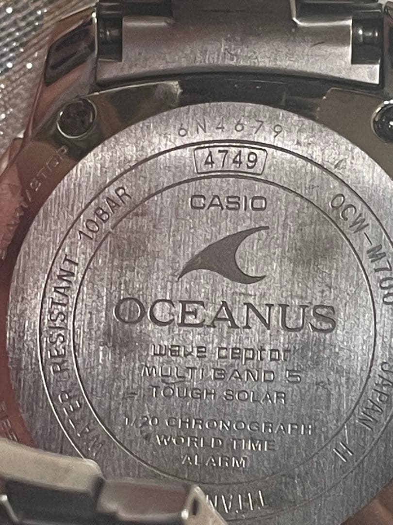 カシオ オシアナスOCWーM700