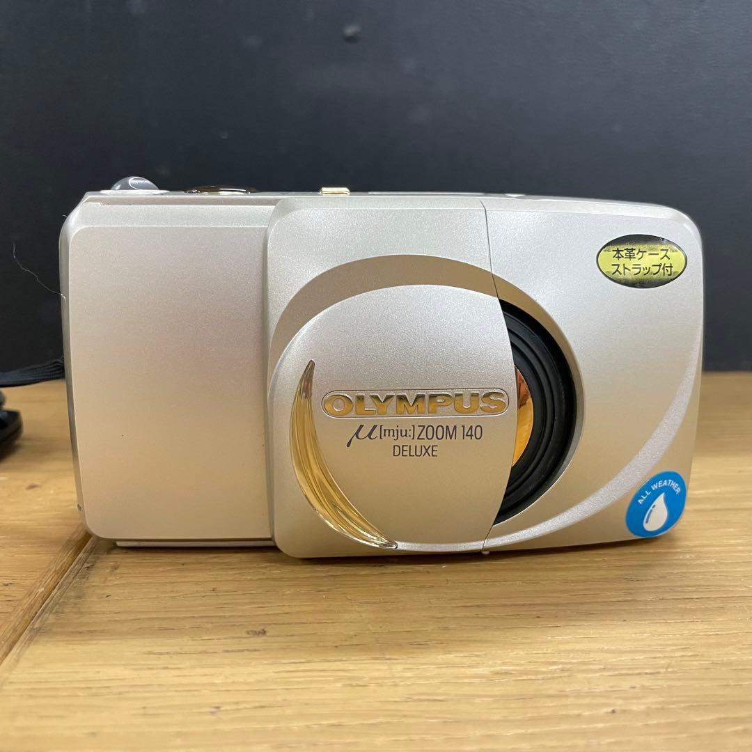 OLYMPUS μ Zoom 140 deluxe コンパクトフィルムカメラ