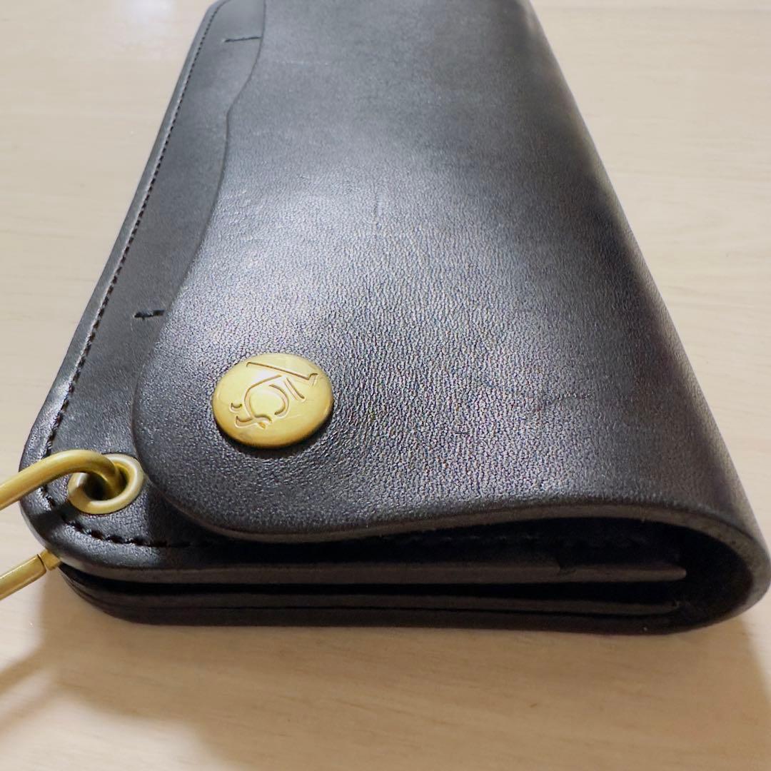 値下げ中 ☆ KC,s トラッカーウォレット 栃木レザー