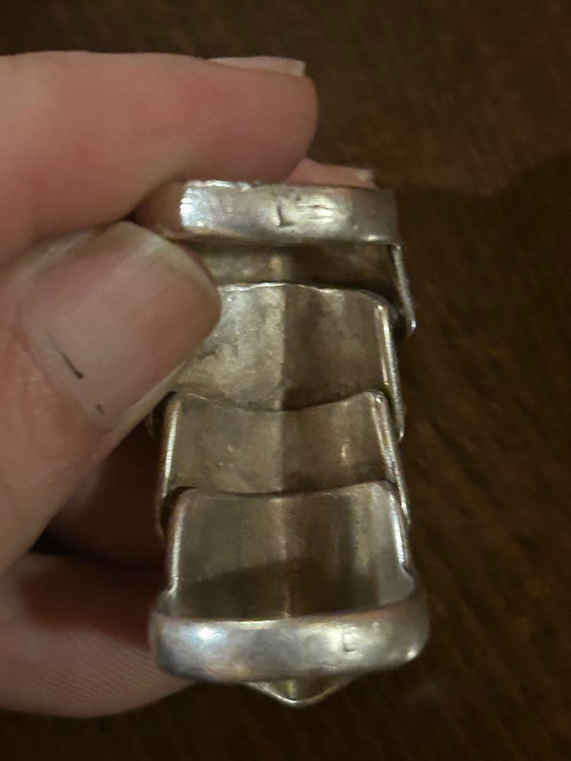 ⚠️ 変形難アリ ヴィヴィアン初期アーマーリング Lサイズ イタリア製　15号