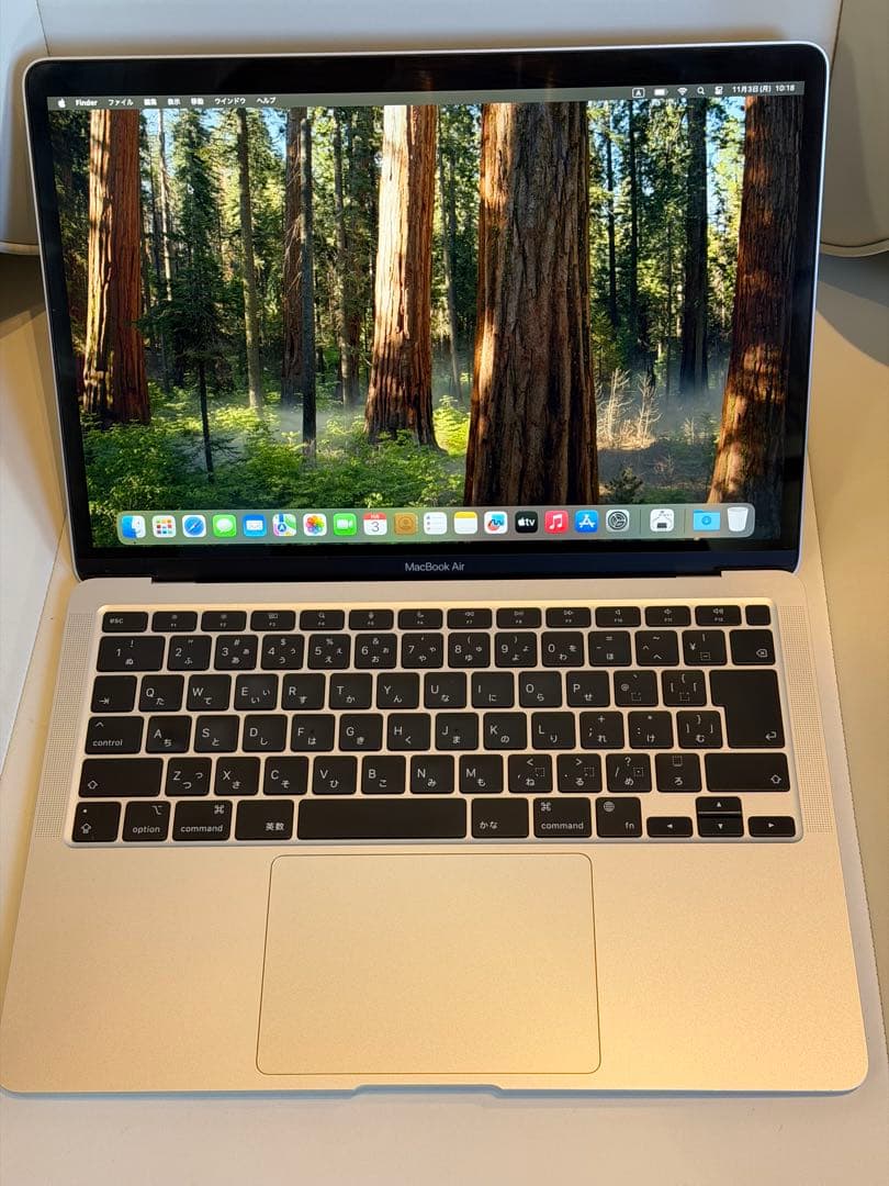 Apple MacBook Air (M1, 2020) シルバー本体 JIS
