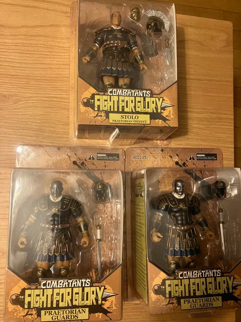 Combatants Fight for Glory フィギュア3体セット