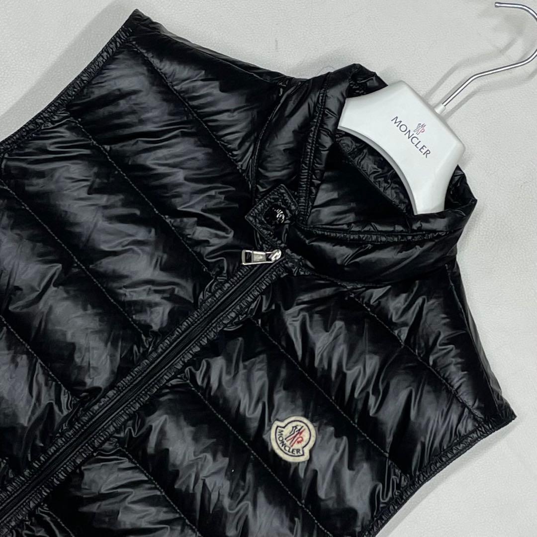 極美品 サイズ2 MONCLER モンクレール GUI GILET ライトダウン