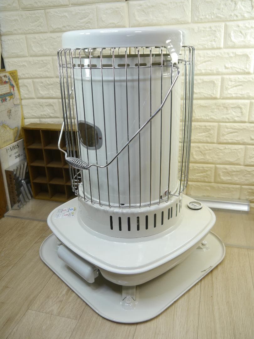 送料無料◆2024①◆コロナ　SL-6624　石油ストーブ　ホワイト 円筒形