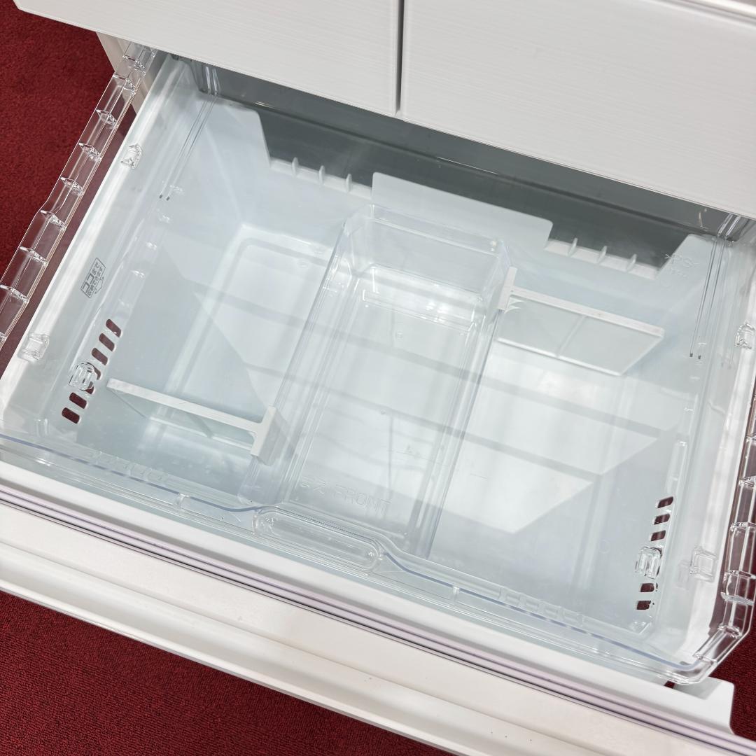 東京23区送料無料　超美品東芝2022年製　6ドア冷蔵庫507L　洗浄/除菌済み