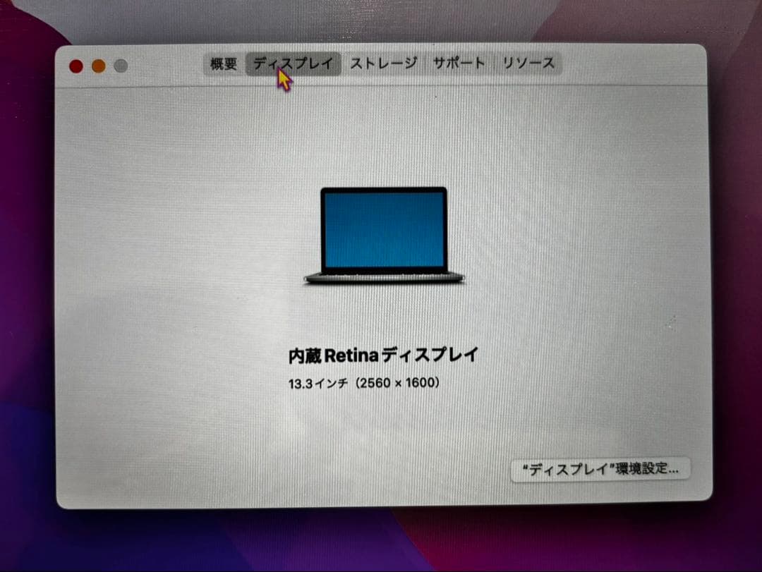 MacBook Pro 13インチ 2016 A1708 本体のみ