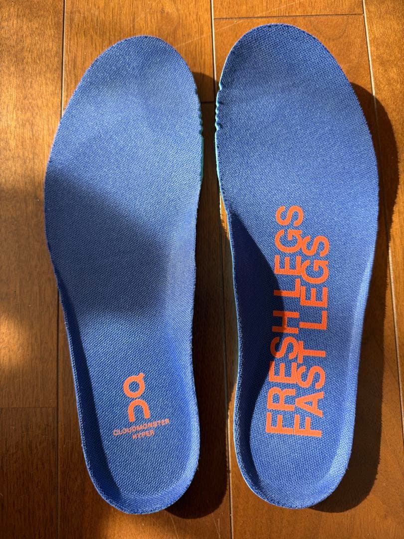 On running Cloudmonster Hyper 限定プリズム26.5