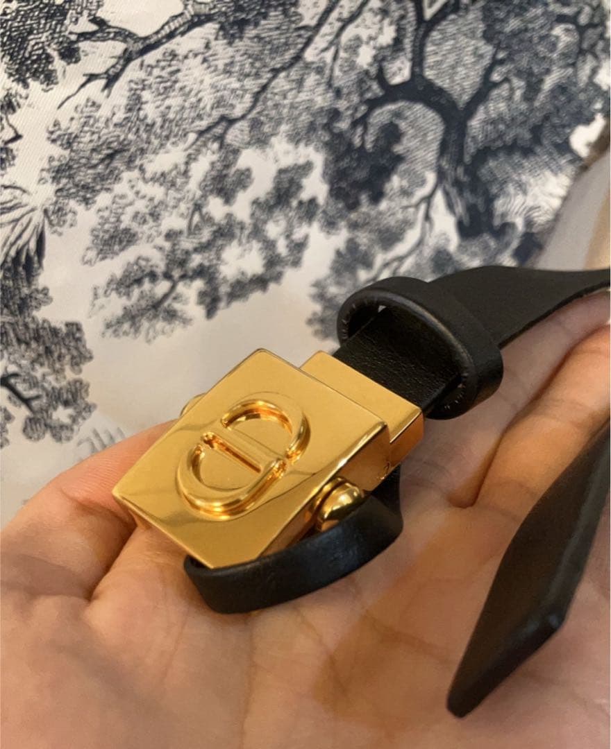 ディオール シルクツイル スカーフスキン　ベルト付き　トップス　レア