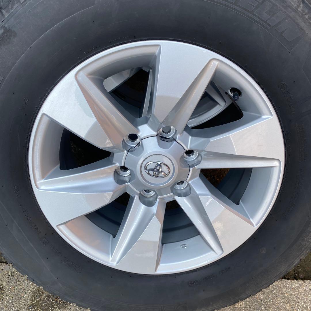 プラド150後期　純正夏タイヤホイールセット