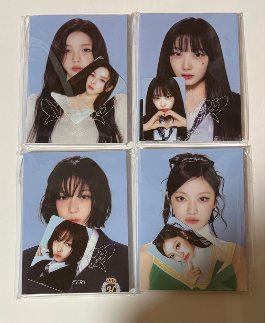 aespa　postcard book　my world　セット