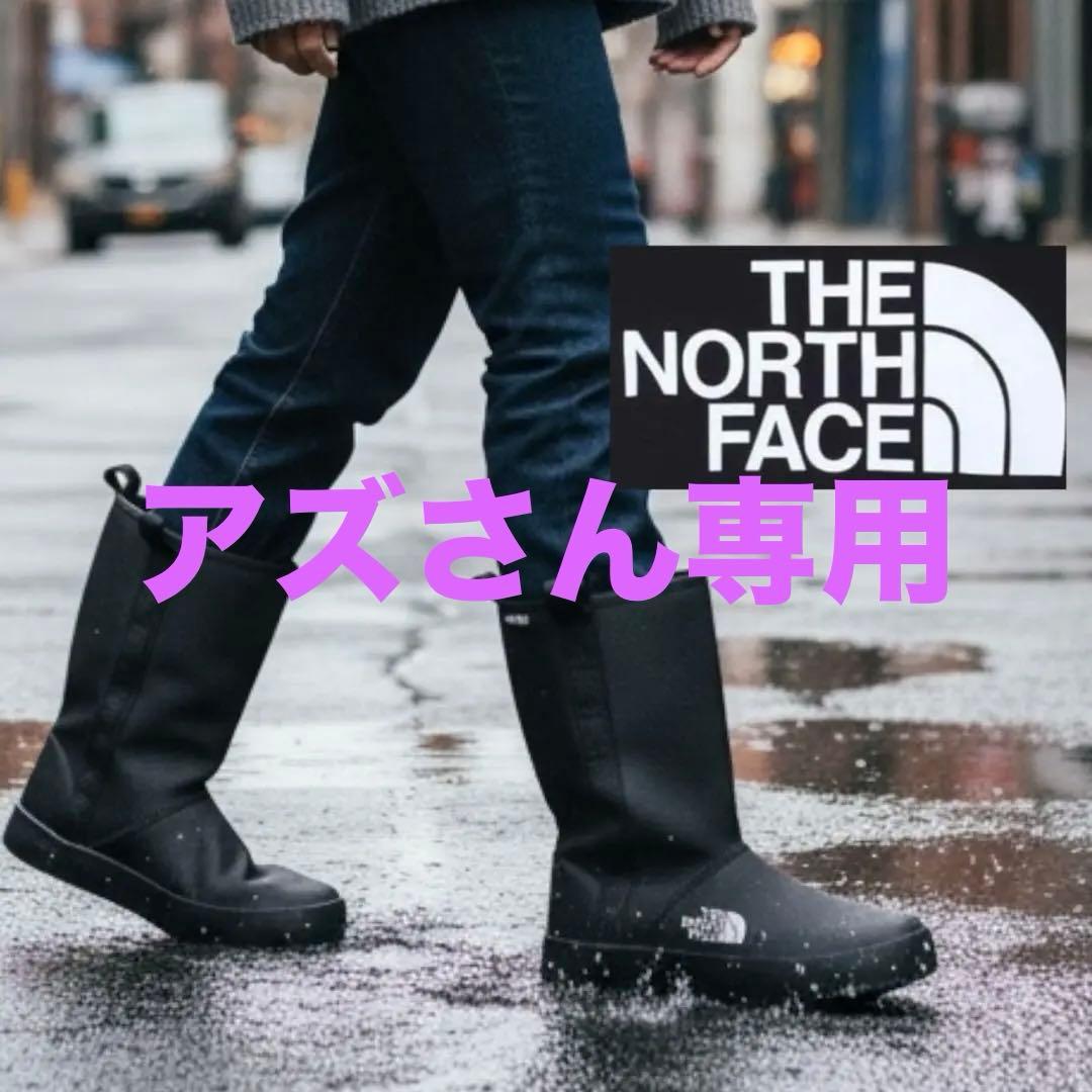 【美品】THE NORTH FACE レインブーツ 23cm ブラック 防水