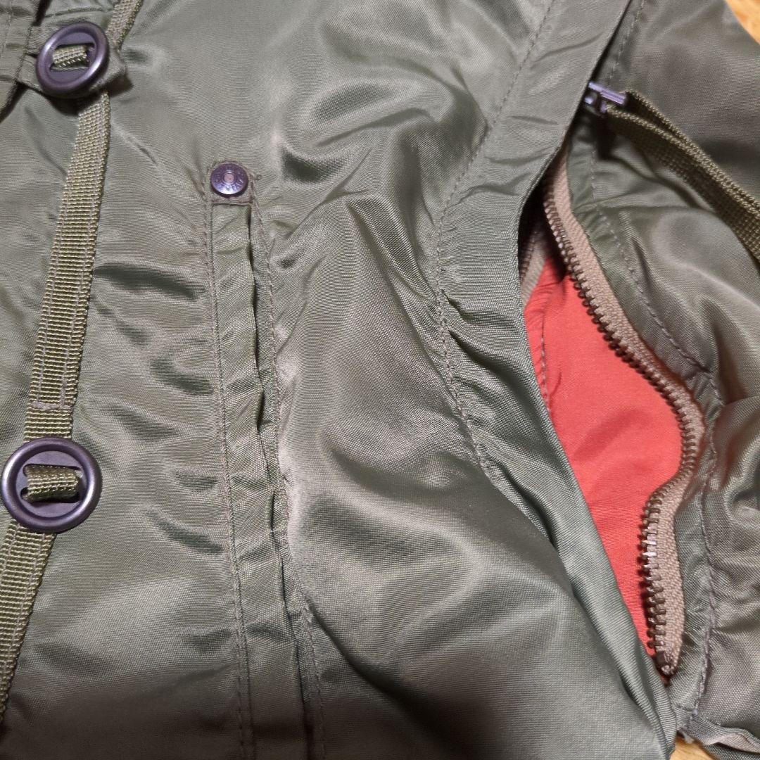 【美品】AVIREX レディース N-3B フライトジャケット S カーキ