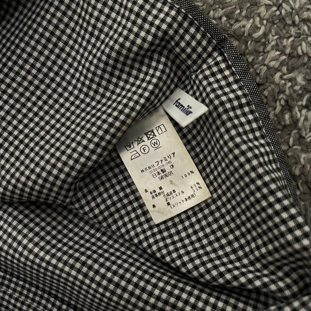 ファミリア　クリスマス　デニムバッグ