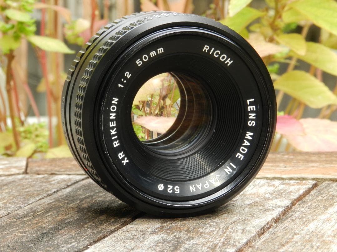 美品　RICOH XR RIKENON 50mm f/2 レンズ　即撮影可
