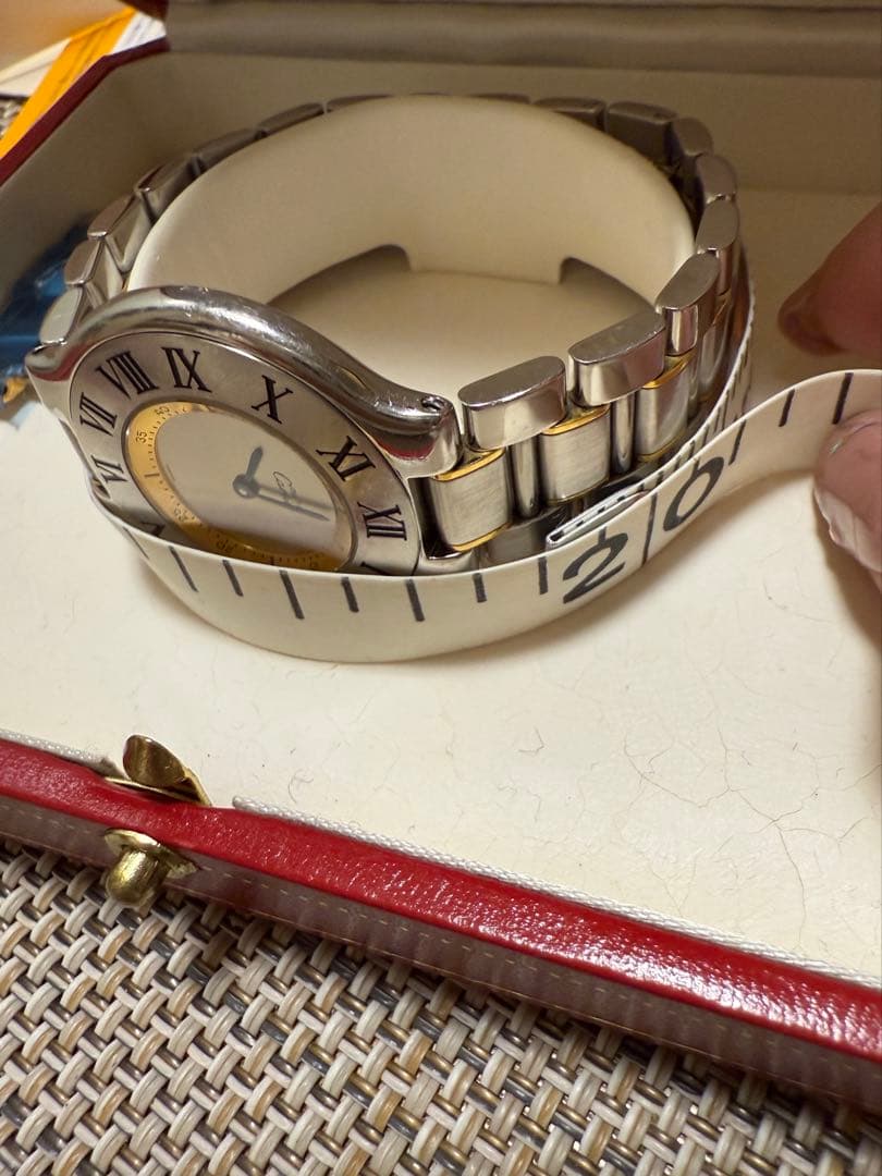 Cartier カルティエ マスト21 W10074R6 シルバー/ゴールド