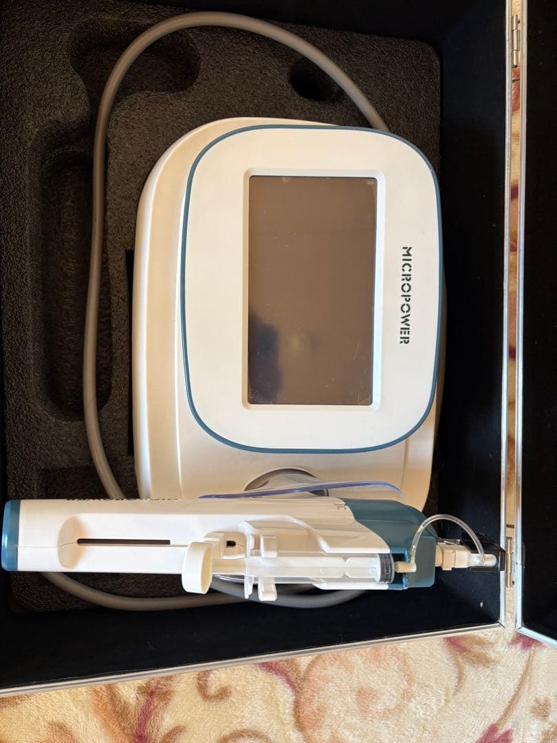 MICROPOWER 美顔器 タッチスクリーン ケース付き　無針メソセラピー