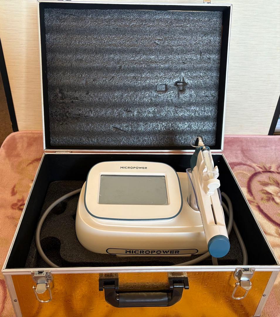 MICROPOWER 美顔器 タッチスクリーン ケース付き　無針メソセラピー
