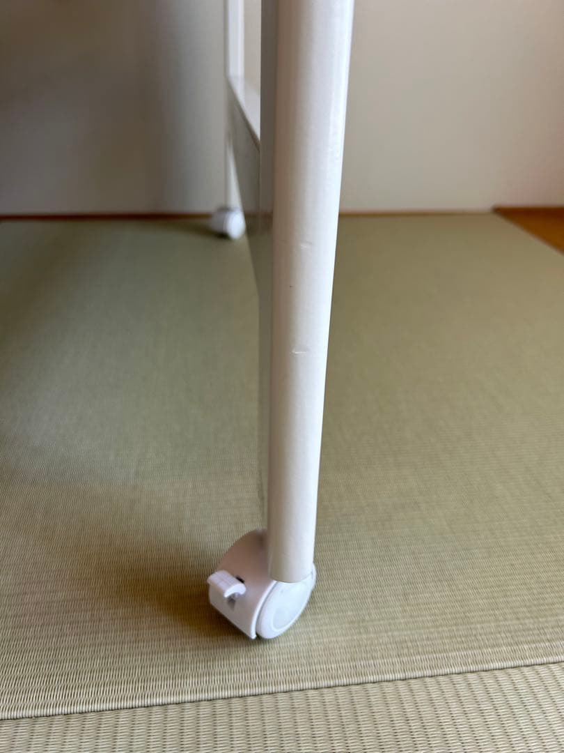 KATOJI ベビーベッド ハイタイプ　ホワイト 木製