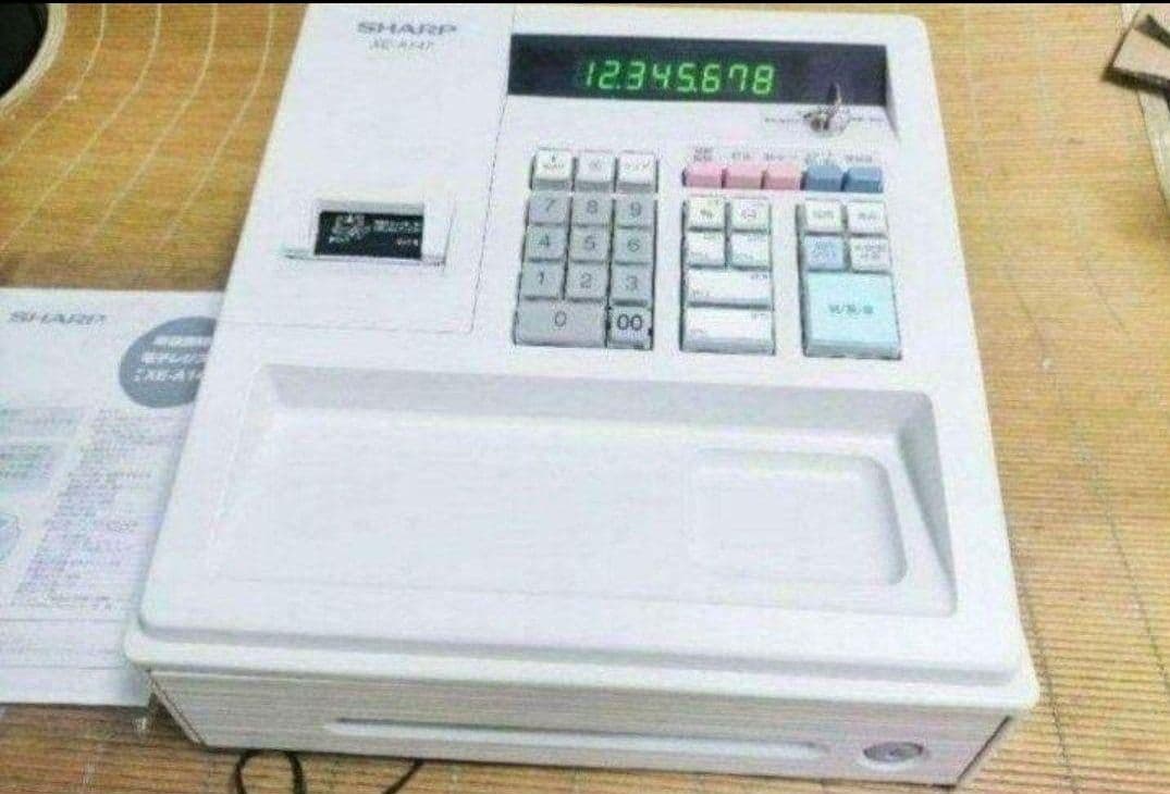 美品シャープレジスター　XE-A147　PC連携　630061