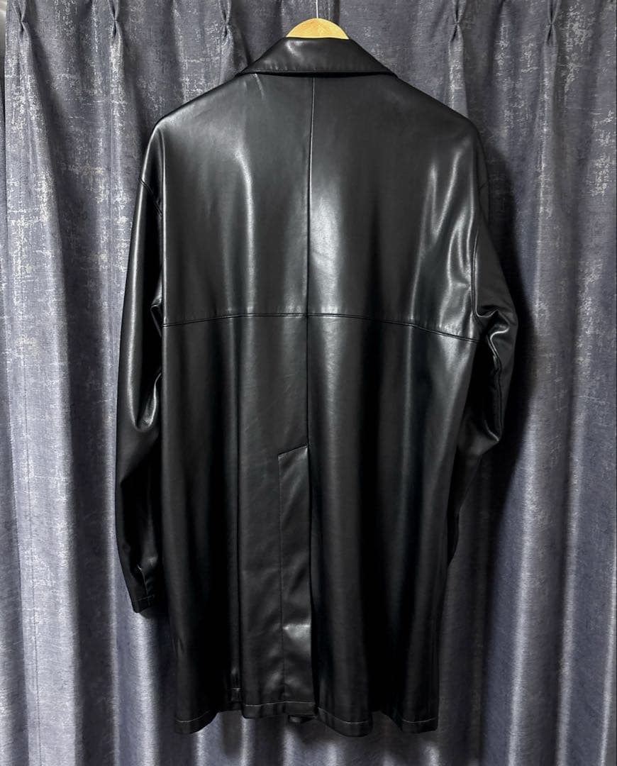 【美品】jieda ジエダ fake leather coat size 2