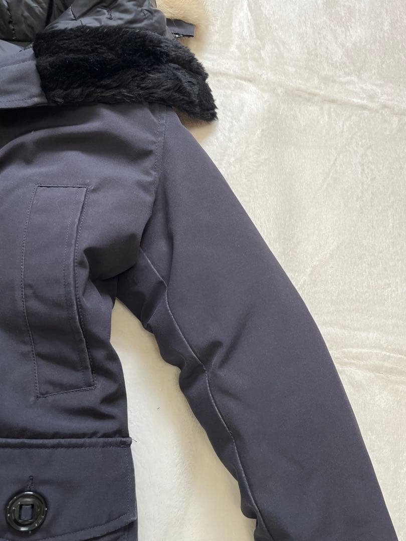 カナダグース　ダウンコート　XSサイズ　ネイビー