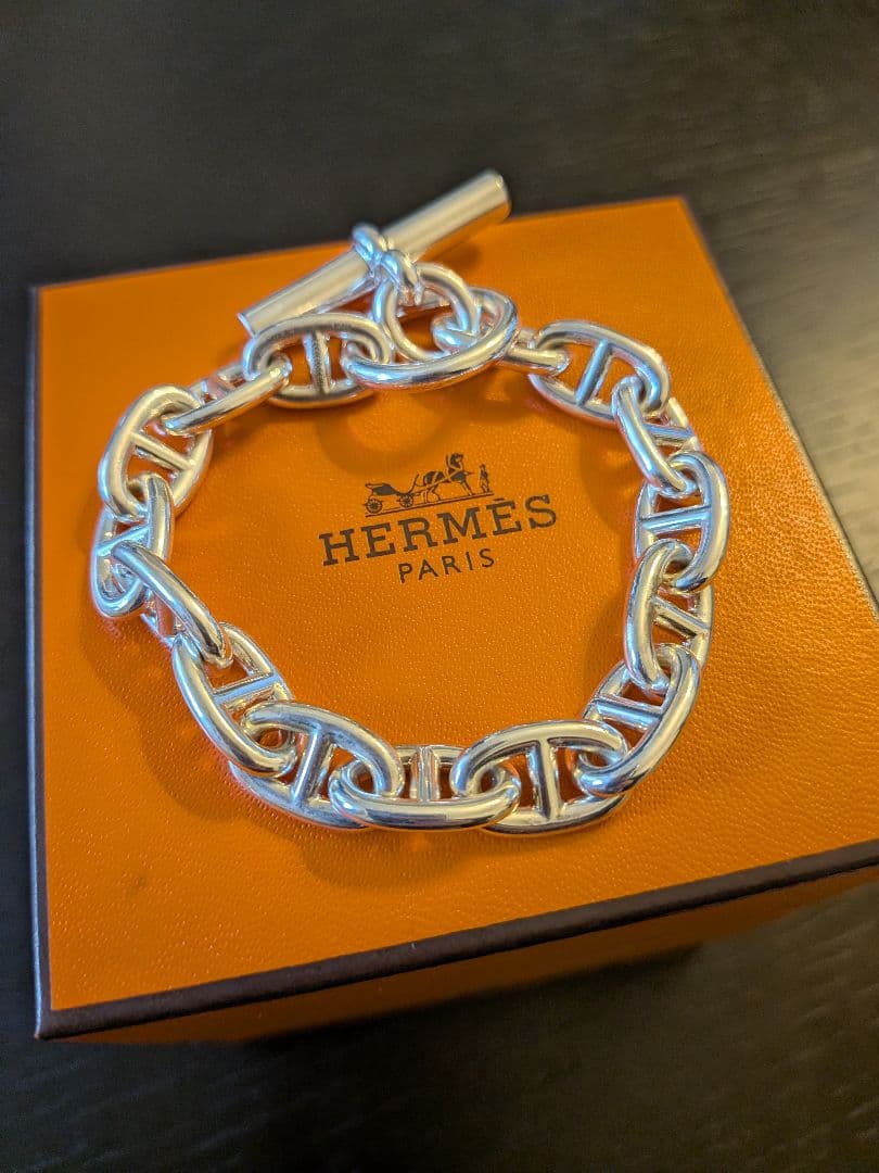＊*＊様 HERMES シェーヌダンクル MM 15コマ※希少美品、保証書付　新