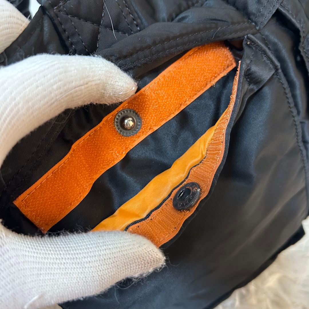 【美品✨人気/タンカー/A4】ポーター　トートバッグ　ビジネス　黒　通勤　肩掛可