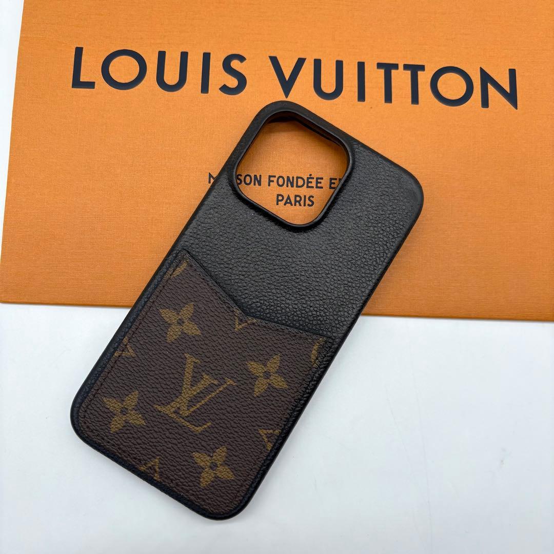 【極美品】ルイヴィトン モノグラム iphone 15 PRO MAX